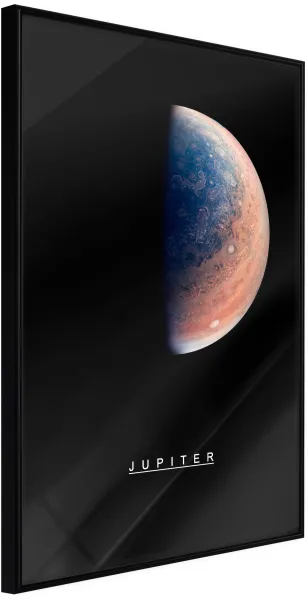 ARTGEIST Framed Poster - The Solar System: Jupiter Black 30x45