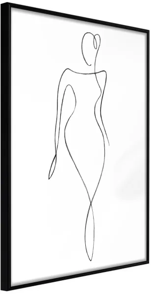 ARTGEIST Framed Poster - Impeccable Figure Gold 40x60