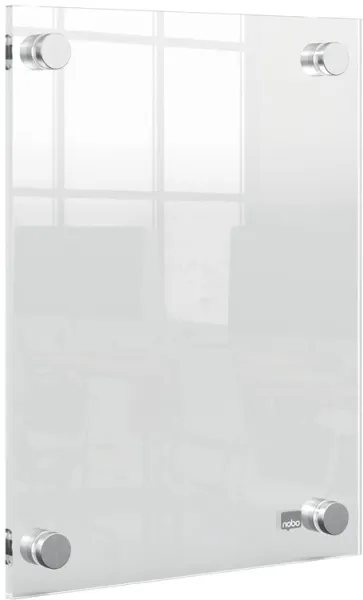 Nobo Premium Plus A5 transparent acrylic frame for wall mounting