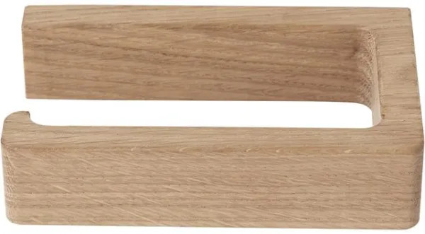 Andersen & Furniture Toilet Toilet Roll Holder Lacquered Oak